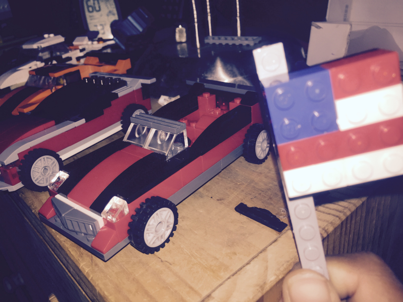A convertible based on the previous car. A gift for my cousin, she is an almost sergeant in the U.S Army